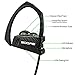 BDQFEI(TM) Bluetooth 4.1 Headset Wireless sports stereo headphone with MIC IPX5 sweatproof noise cancelling neckband earphone black