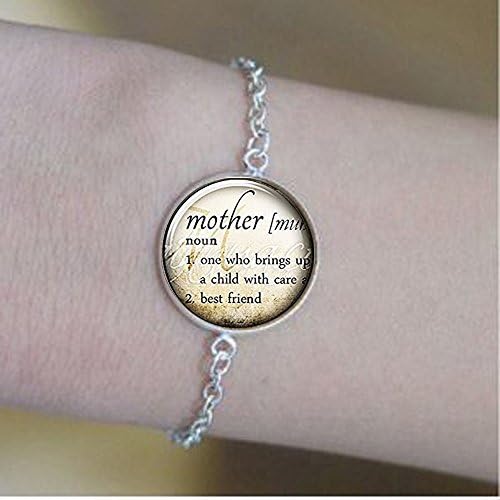 nijiahx Mothers Day bracelets, Dictionary Definition bracelets, Mom bracelets