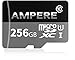 AMPERE Micro SD SDXC Card High Speed Memory Card With SD Card Adapter (256GB)