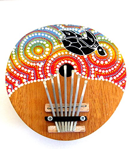 Kalimba Thumb Piano Coconut Kalimba Percussion Instrument 7 Keys Tunable, Professional Sound - JIVE BRAND