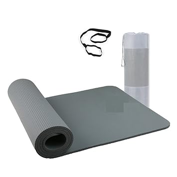 LILUO Yoga Mat NBR Yoga para Principiantes Alfombra de Apoyo ...
