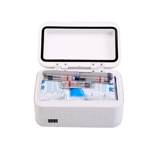 GW Mini Nevera Caja refrigerada de insulina, Caja refrigerada ...