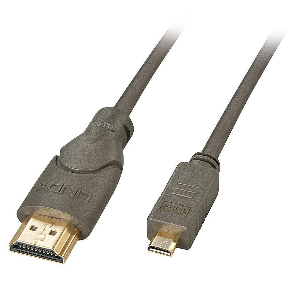 LINDY 0.5m High Speed HDMI to Micro HDMI Cable with Ethernet