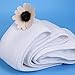 eBoot Spa Make up Headband Terry Cloth Headband Stretch Yoga Sport Headband Shower Headband, 3 Pieces (White)