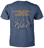 Life Is Full Of Important Choices - Fishing Poles T-shirt