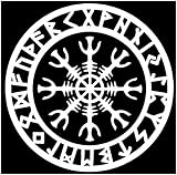 Firehouse Graphics Odin Thor Viking Norse Helm of awe Rune Protection Sticker Decal Heathen (5
