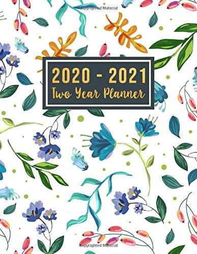 2020-2021 Two Year Planner: 2020-2021 see it bigger planner | 24-Month Planner & Calendar. Size: 8.5" x 11" ( Jan 2020 - Dec 2021). Two Year ... design (2 year monthly planner 2020-2021)