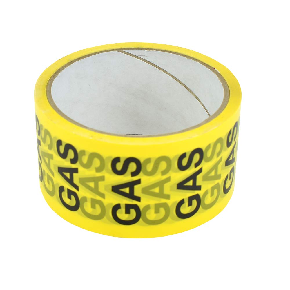 Arctic Hayes 662030 "Gas" 33m ID Tape, Black/Yellow, 50mm x 33m - Image 4