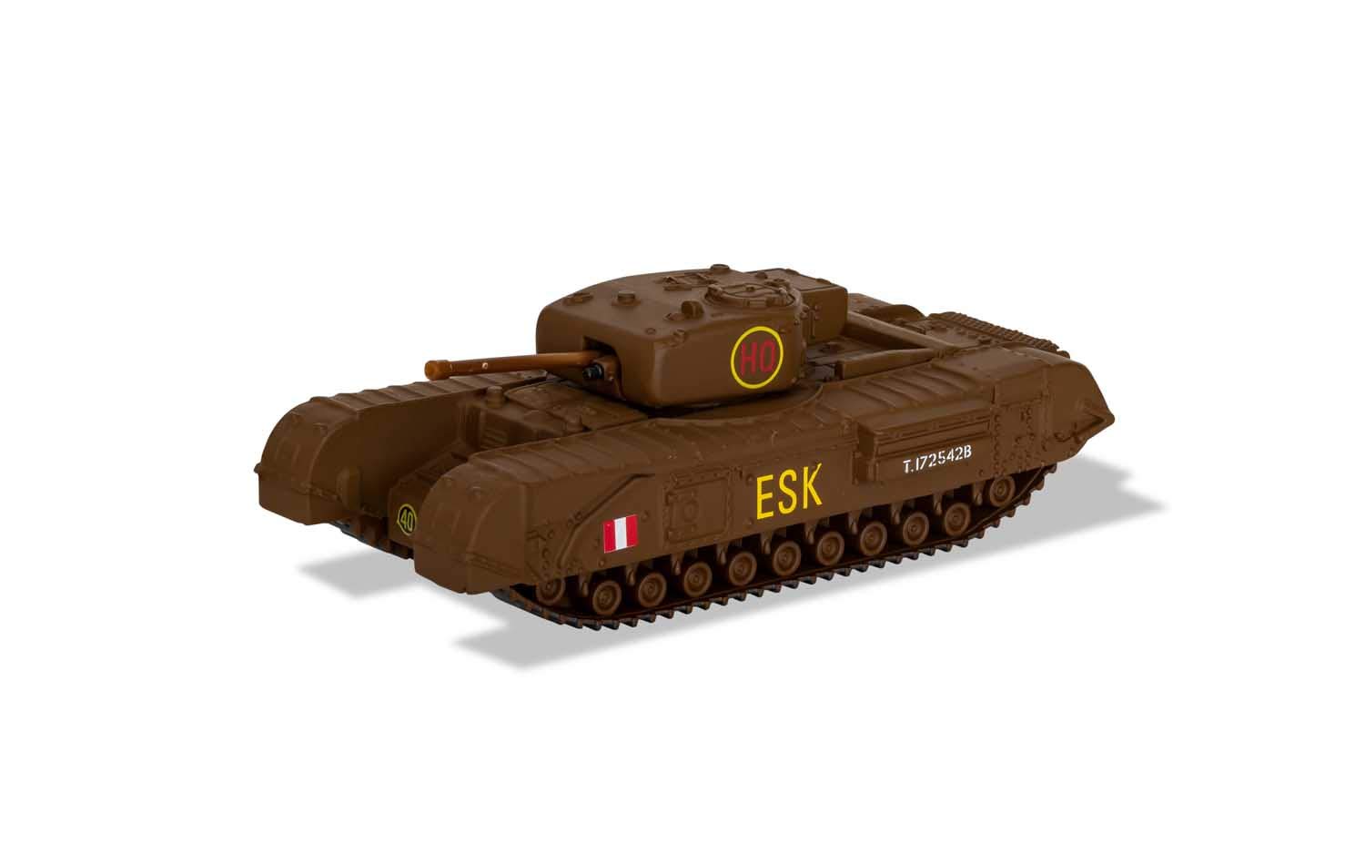 Corgi CS90637 MiM - Churchill MkIII - 6th Scots Guards Brigade 1943 Show Case, Brown