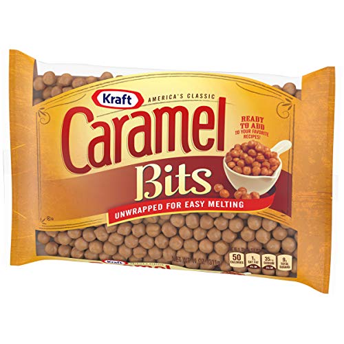 Kraft Caramels Unwrapped Candy Bits Snack Bag (11 oz Bags, Pack of 12