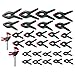 WORKPRO 30-Piece Heavy Duty Spring Clamps and Mini Bar Clamps Set for Woodworking, DIY Projects, Muslin Clamps for Photo Studio Backdrops Backgrounds