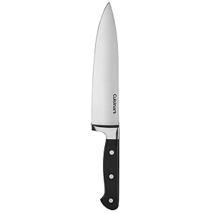 Cuisinart C77TR-8CF Triple Rivet Collection 8" Chef Knife, Black
