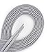 OrthoStep Oval Athletic Light Grey 45 inch Shoelaces 2 Pair Pack