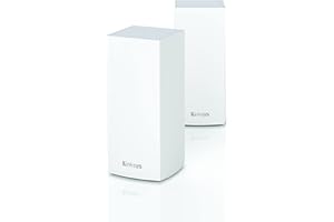 Linksys MX8000 Velop Mesh WiFi 6 System, Router Replacement Tri-Band Wireless Network for Whole Home Coverage, 5,400 Sq. ft C