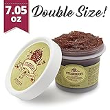 Skinfood Strawberry Black Sugar Facial Mask Cleanser - Great Effect For Dry and Dead Skin and Blackhead Removal - Jumbo Scrub 7.05 Ounces