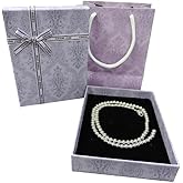 6MM Silver Plated Beaded Necklaces for Women, Ladies Lightweight Dainty Choker Necklace, High Polished Base Metal Ball Bead Chain Necklace, Holiday Birthday Fashion Jewelry Gifts for Her