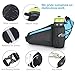 AiRunTech Hydration Running Belt - Expandable Water Bottle Holder for iPhones & Accessories