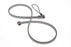 ZoopLoop Grey Silicone Scratchproof 20.75in Tether