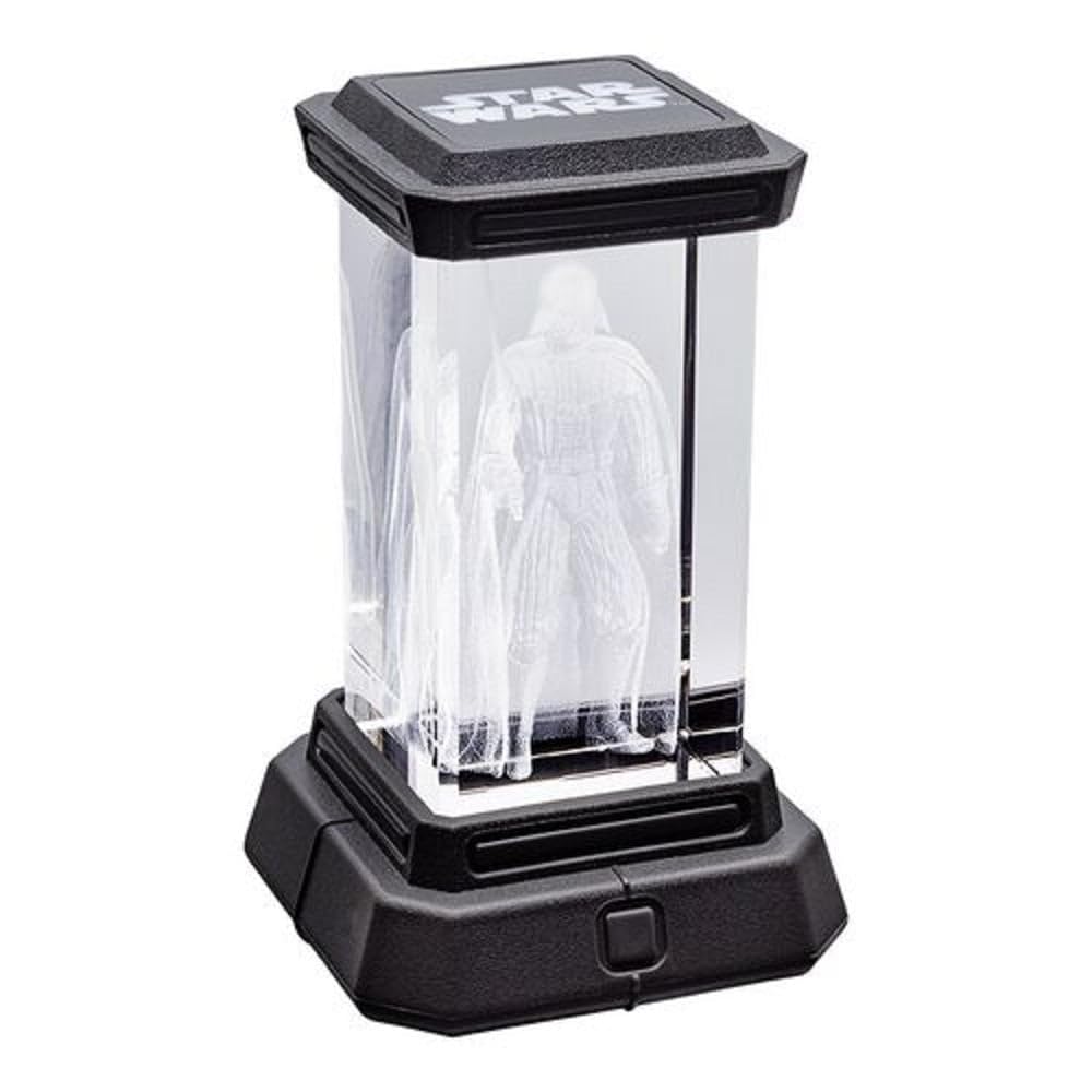 Paladone Darth Vader 3D Holographic Glass Light - Officially Licensed Star Wars Collectible LED Lamp, Star Wars Anakin Skywalker Merchandise Gifts & Desk Accessories
