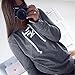 AIMTOPPY Women Autumn Long Sleeve Pullover Tops Blouse Casual Sports T-shirt (S, Gray)