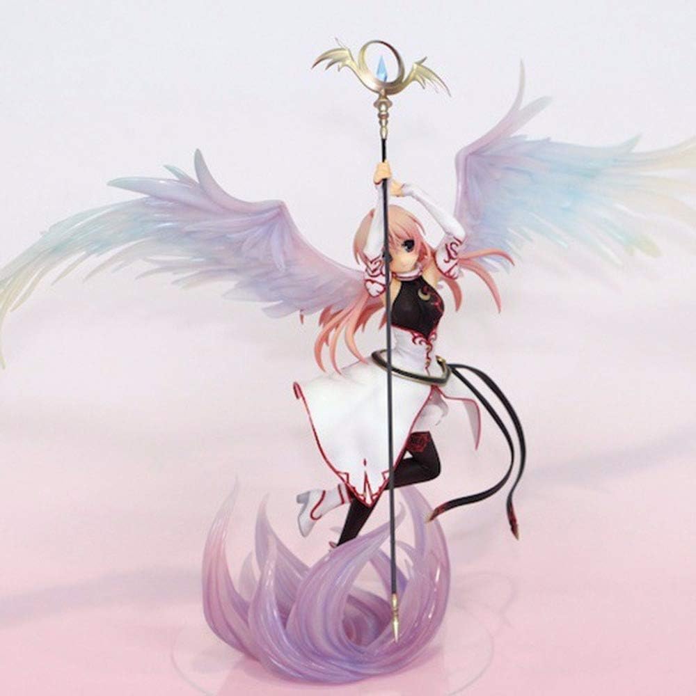 アニメキャラクターの彫像 ユースティアの手作りの家の装飾 誕生日プレゼント おもちゃの彫像のモデルのテーブルの装飾 Pvcコレクションの工芸品の装飾の贈り物 高さ約30cm ロボット ソフビ人形 おもちゃ Amazon