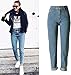 Women's Classic Blue Wash Stretch Denim Boyfriend Jeans 27(Tag)