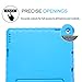 HDE Case for iPad 2 3 4 Kids Shockproof Bumper Hard Cover Handle Stand with Built in Screen Protector for Apple iPad 2nd 3rd 4th Generation (Blue Red)