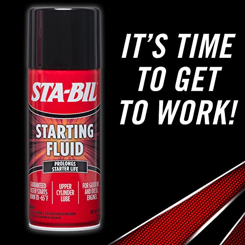 STABIL Starting Fluid Prolongs Starter Life Upper Cylinder Lube