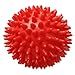 Pack of 4 Spiky Massage Balls, 2 of 7.5cm & 2 of 9cm, Stress Reflexology, Muscle Therapy, Porcupine Sensory Ball Set