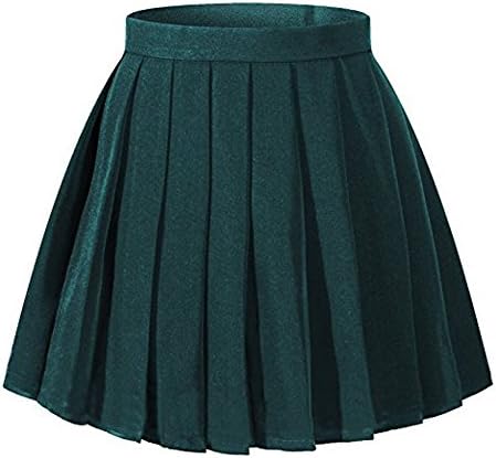 Mayer Trade Women's Japan High Waisted Pleated Cosplay Costumes Skirts