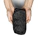 Miracle Face Erase 2 Pack Makeup Remover Face Cloths, Chemical-free, Microfiber, 6 Hair Ties (2 Count, Black)