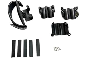 Lawnoval Adjustable Trombone Grip Set Comfortable Playing Instrument Balance, Models for Black