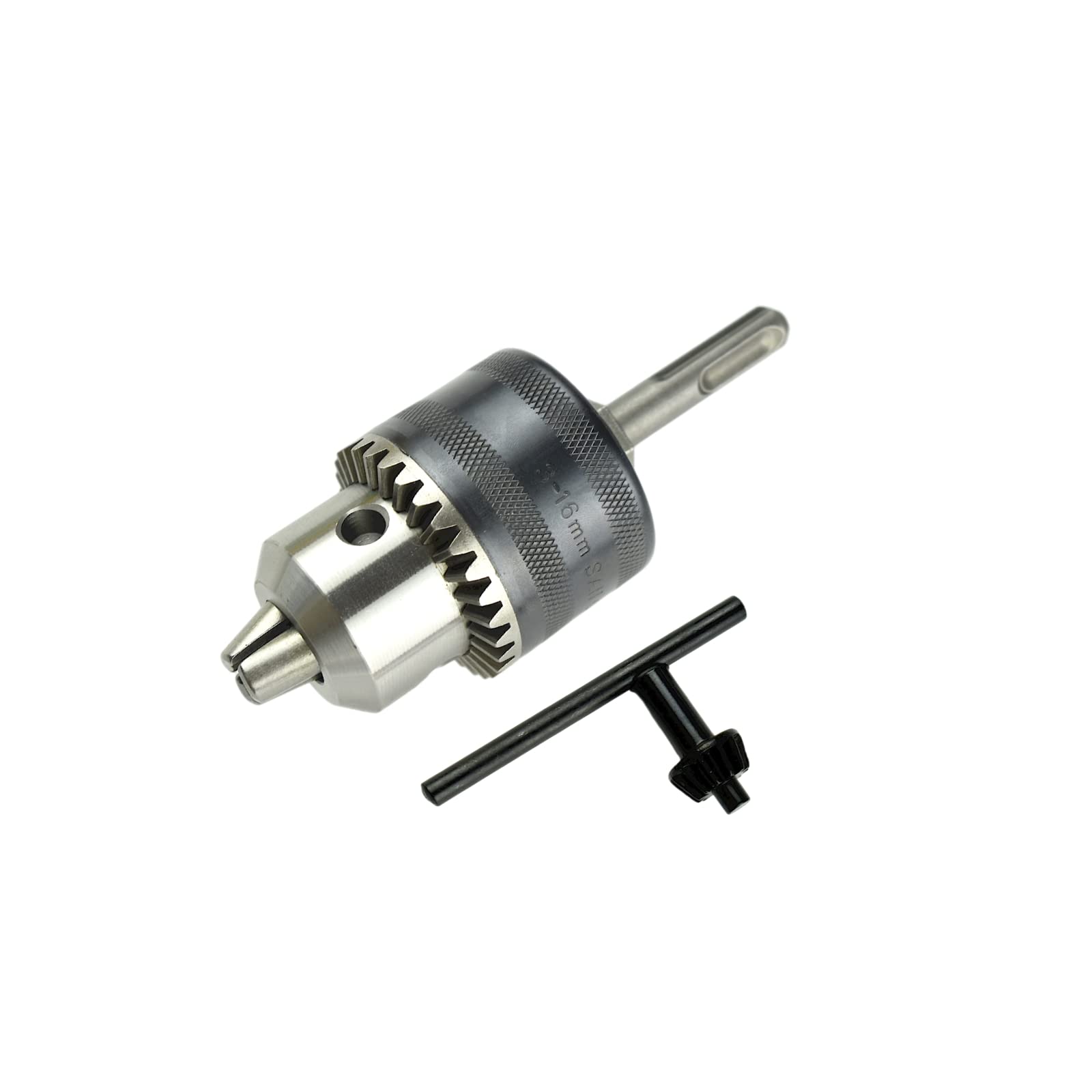 CHANCS 1/2-20UNF 3.0mm-16mm Drill Chuck Key Quick Change Drill Adapter with SDS Electric Hammer Round Shank for Drill Accessories