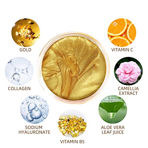 NAATUE 24K Gold Face Mask, Blackhead Remover Peel Off Facial Mask, Deep Cleansing Collagen Skin Care Face Mask for All… - Image 3