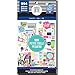 The Happy Planner Sticker Value Pack for Mini Planner - Faith Theme - Multi-Color & Gold Foil - Great for Projects, Scrapbooks & Albums - 30 Sheets, 994 Stickers Total