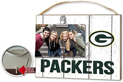 Green Bay Packers Weathered Clip-It Photo Frame