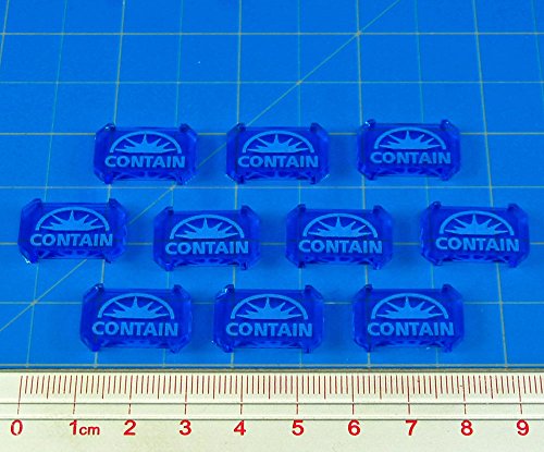 SW: Armada, Contain Defense Tokens, Fluorescent Blue (10)