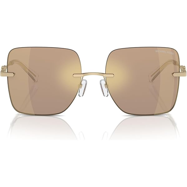 Michael Kors ツェルマット スクエア フレム サンクラス Amazon.com: Michael Kors MK1151 Manchester Sunglasses, Brown