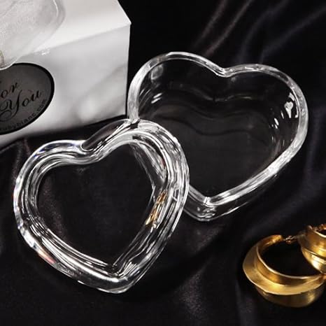 Crystal Heart Shaped Shimmering Jewel Box 1 Piece Home Improvement Amazon Com