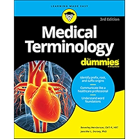 Medical Terminology For Dummies book cover