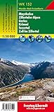 WK152: Mayrhofen- Zillertaler Alpen Hiking map (Austria) FB 1:50K (English, French, Italian and German Edition) by 