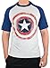 Marvel Avengers Mens' Captain America T-Shirt Large