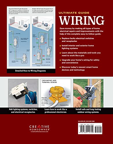 Ultimate Guide: Wiring, 9th Updated Edition (Creative Homeowner) DIY