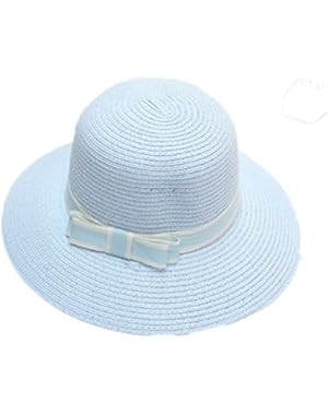 Holiday Travel Women Fashion Bowknot Wide Brim Beach Sun Cap Straw Hat