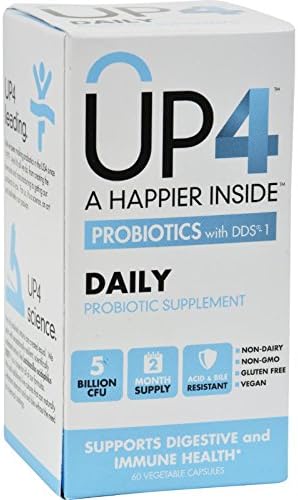 2Pack! Up4 Probiotics - DDS1 Daily - 60 Vegetarian Capsules