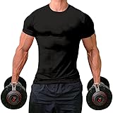 InleaderStyle Men's Workout Shirts Short Sleeve Gym