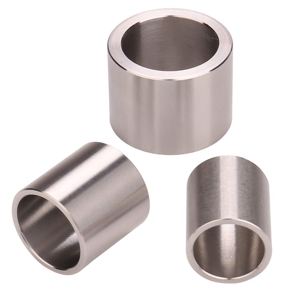 Grinder Arbor Adapter/Shaft Sleeve/Reducing Bushing Adapters for Bench Grinding Wheels (1/2", 5/8", and 3/4" Arbors) (1/2"-1"x3/4" (3)) Height 3/4''
