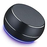 NUBWO Portable Bluetooth Speakers with HD Audio and Enhanced Bass, Built-In Speakerphone for iPhone, iPad, Blackberry, Samsung and More (Grey)