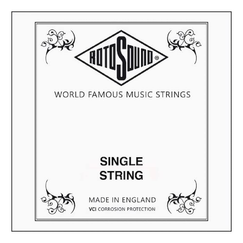 Rotosound Strings for Electric Bass SOLO 55 STAINLESS PRESSURE WOUND Single String RLL030 HIGH C