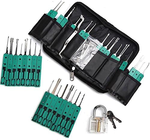 Bag Practice Hardware Hasps ebook Tools with Transparent Lock38PCS Tool Sets Kits Multitools Keyed Padlocks Hand Tools Lockout Tagout Kits Industrial Hooks Lockout Tagout Padlocks Safety Security